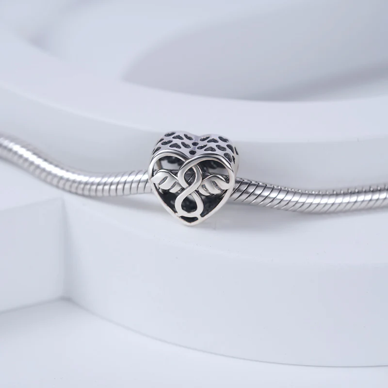 Charms Koralik Anioł ze Srebra Próby 925 - Image 2