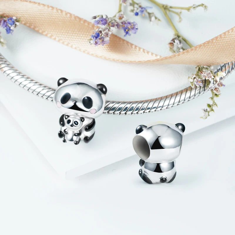 Charms Gnoce Embrace Love Bear i Baby - Image 2