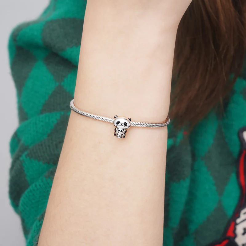 Charms Gnoce Embrace Love Bear i Baby - Image 3
