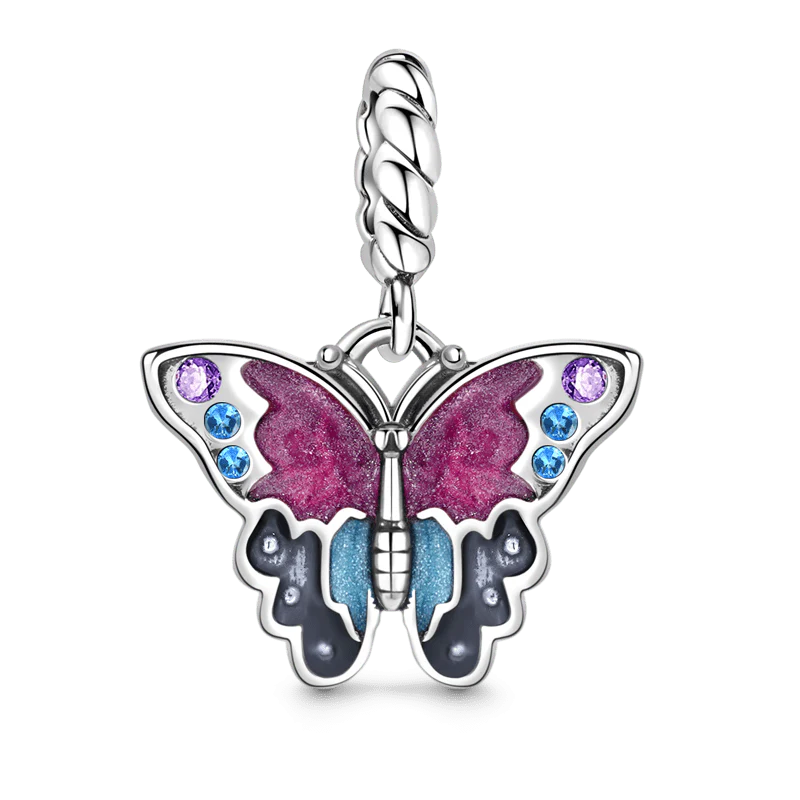 Zawieszka-Charms motyl Srebro próby