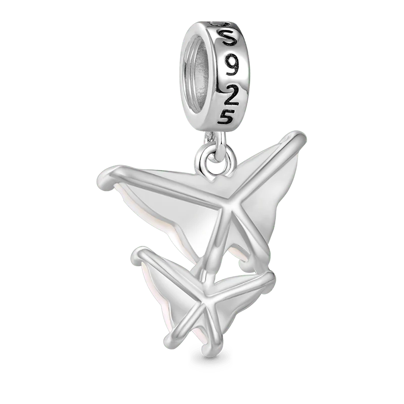 Gnoce Charms-zawieszka olśniewający kolorowy motyl - Image 2