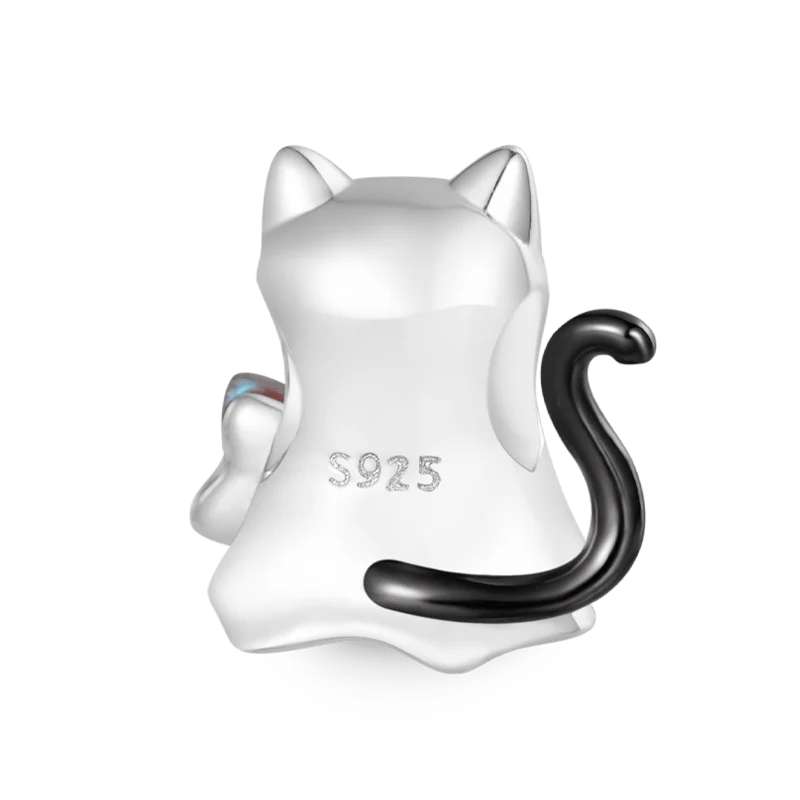 Gnoce Halloweenowy Duch Kota Charms - Image 2
