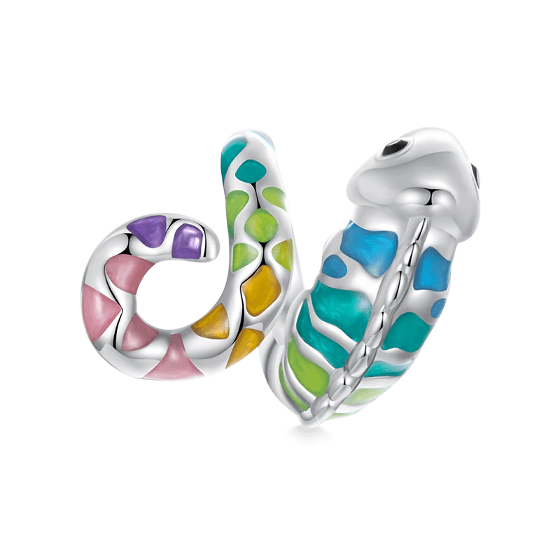 Gnoce Kolorowy kameleon Charms