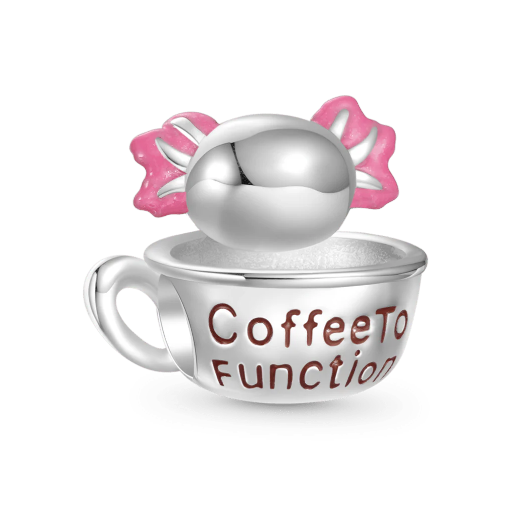 Gnoce Charms do filiżanki kawy "I Need Alotl Coffee To Function" - Image 2