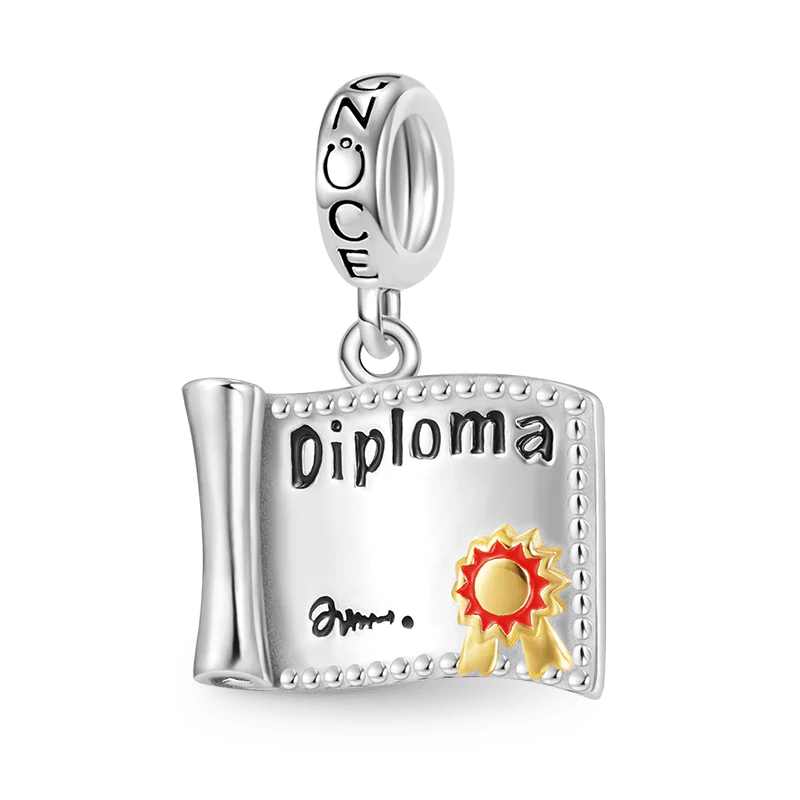 Wisząca zawieszka z dyplomem szkolnym Gnoce