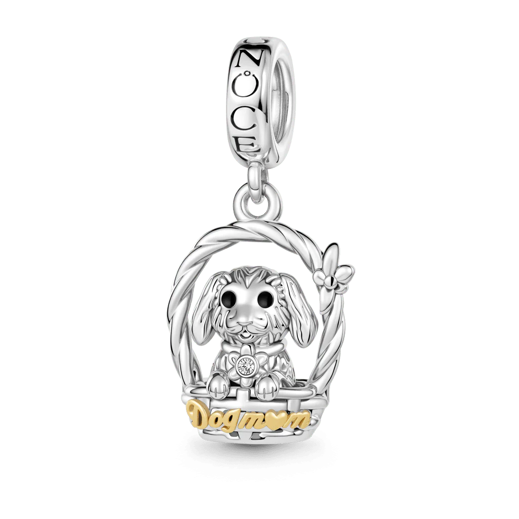 Gnoce Amulet matki psa, Mieszanka srebra platerowanego platyną