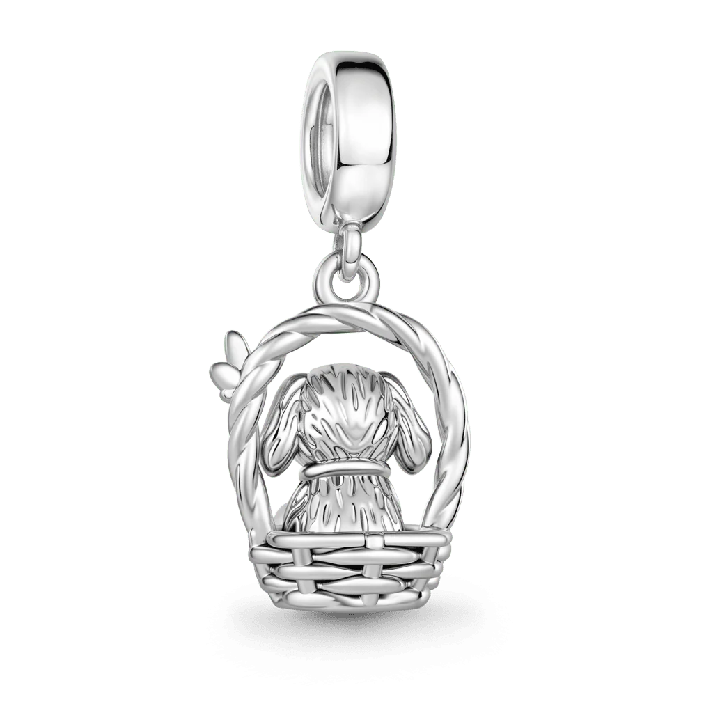 Gnoce Amulet matki psa, Mieszanka srebra platerowanego platyną - Image 6