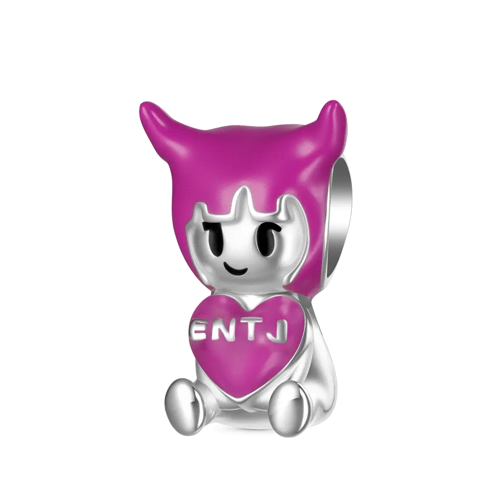 Gnoce Charms MBTI ENTJ Ujmujące Serce Typ Osobowości - Image 2