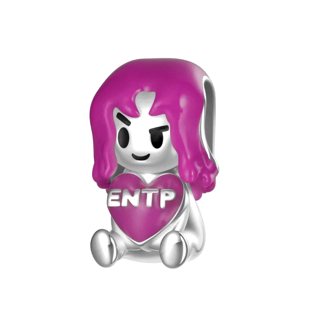 Gnoce Charms MBTI ENTP Ujmujące Serce Typ Osobowości - Image 2