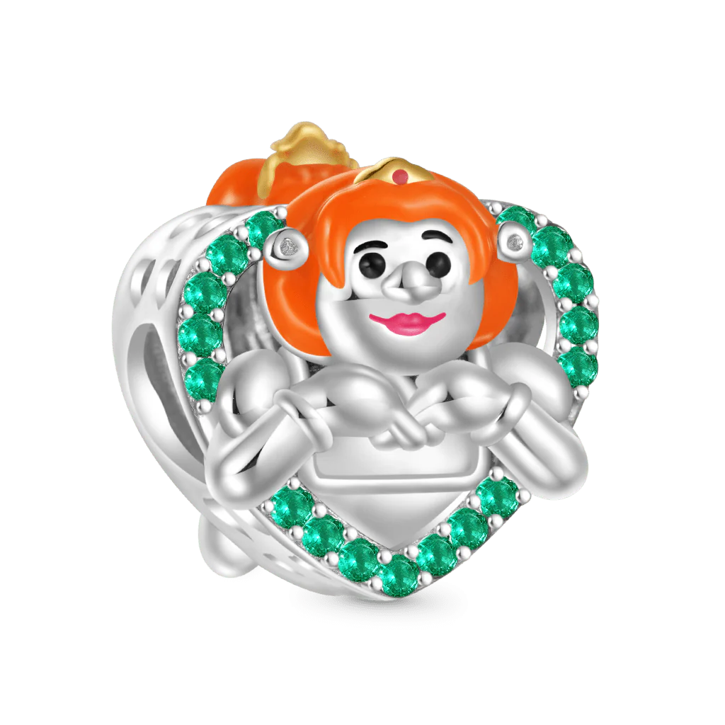 Gnoce Shrek Księżniczka Fiona Ogr lub Człowiek Dwustronny Charms - Image 2