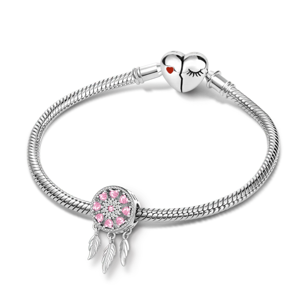 Gnoce Amulet łapacz snów, powlekany platyną ze srebrnego stopu - Image 3