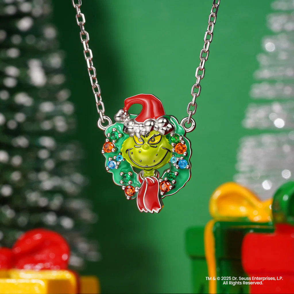 Gnoce Naszyjnik z zawieszką Grinch - Image 3