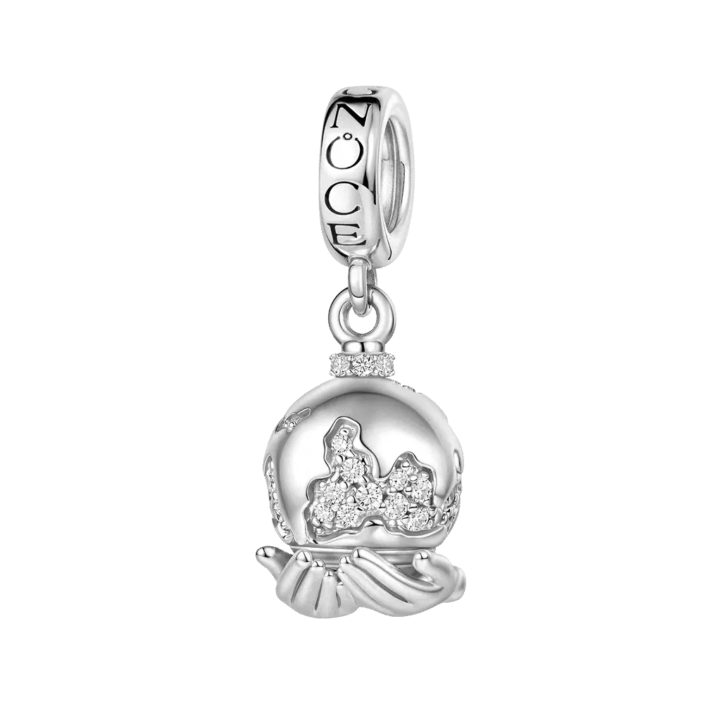Gnoce Obrotowy Amulet Ziemi Mieszanka srebra platerowanego platyną