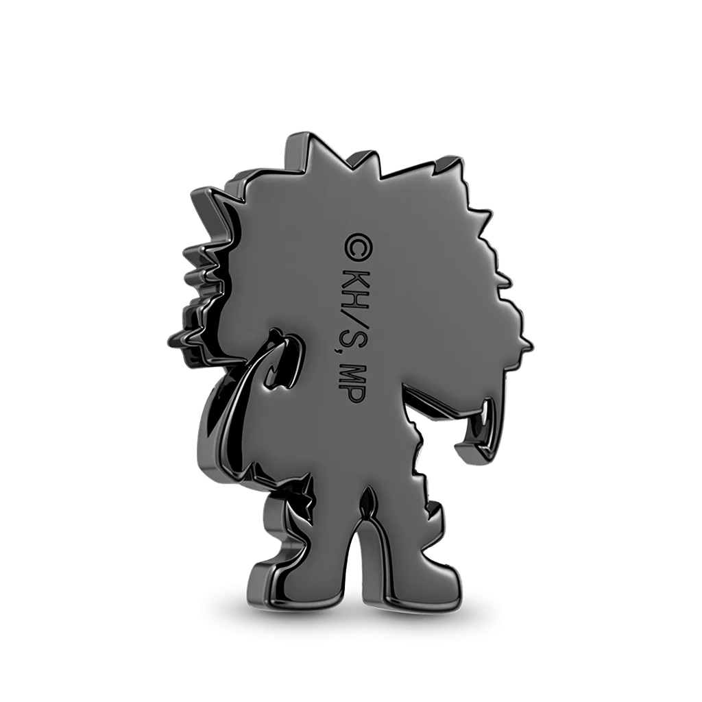 Gnoce Moje Héros Akademia Charm Katsuki Bakugo Mieszanka srebra platerowanego platyną - Image 5