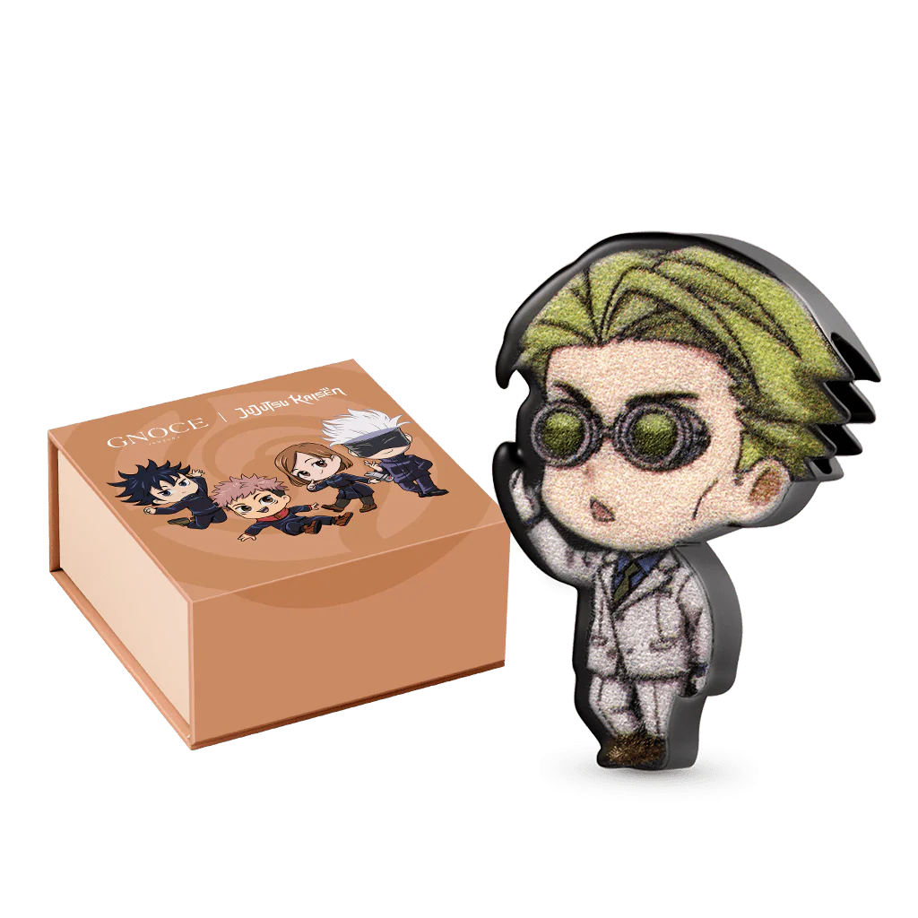 Gnoce Jujutsu Kaisen - urok Kento Nanami Mieszanka srebra platerowanego platyną - Image 3
