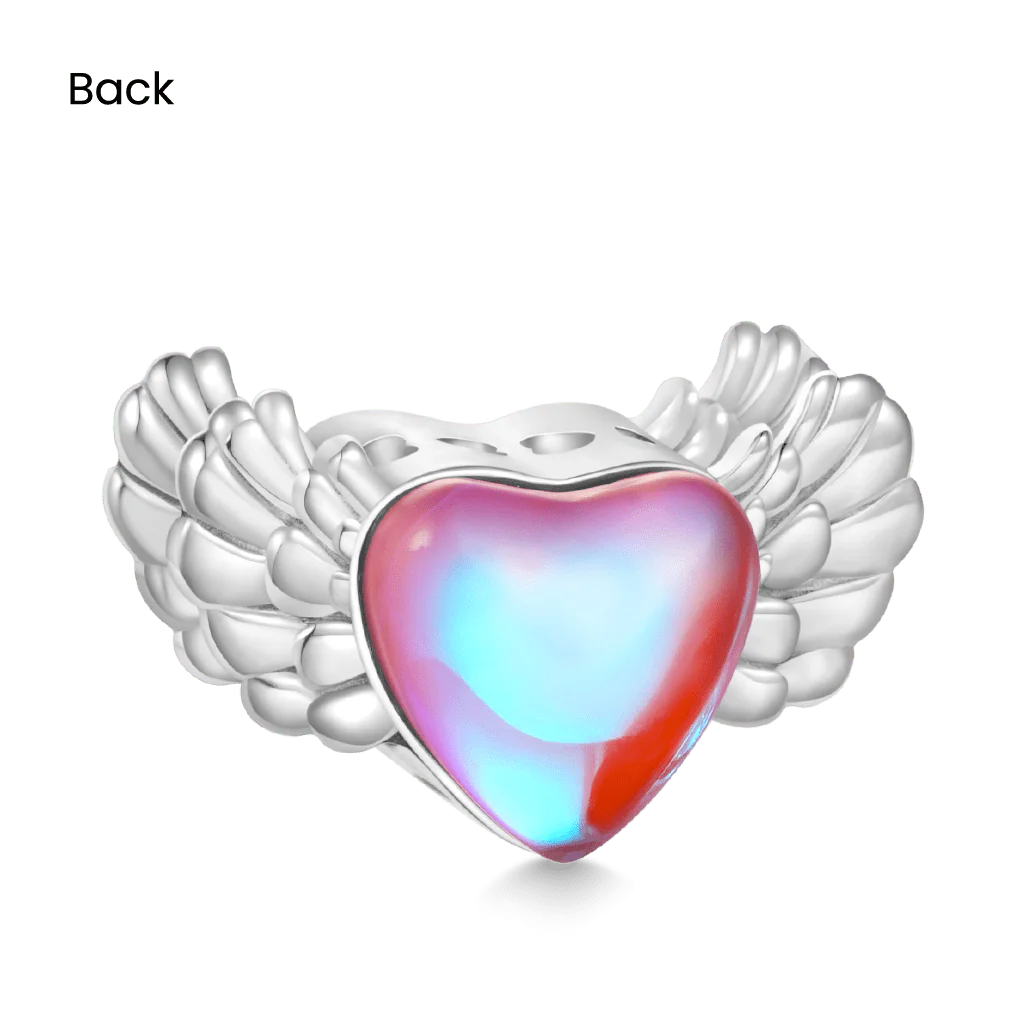 Gnoce Różowe Skrzydła Miłości Charms - Image 2