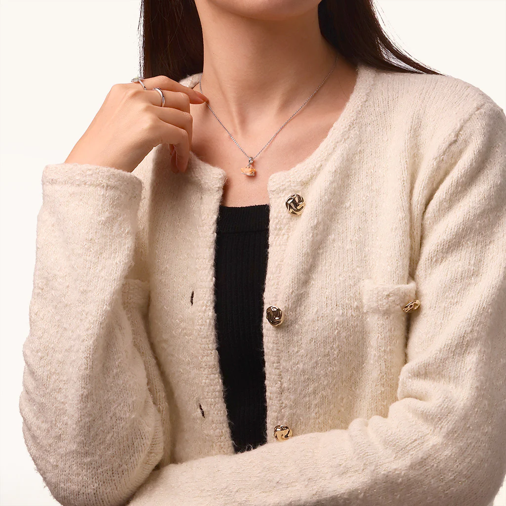 Gnoce Maku urok niedźwiedzia chleba Mieszanka srebra platerowanego platyną - Image 5