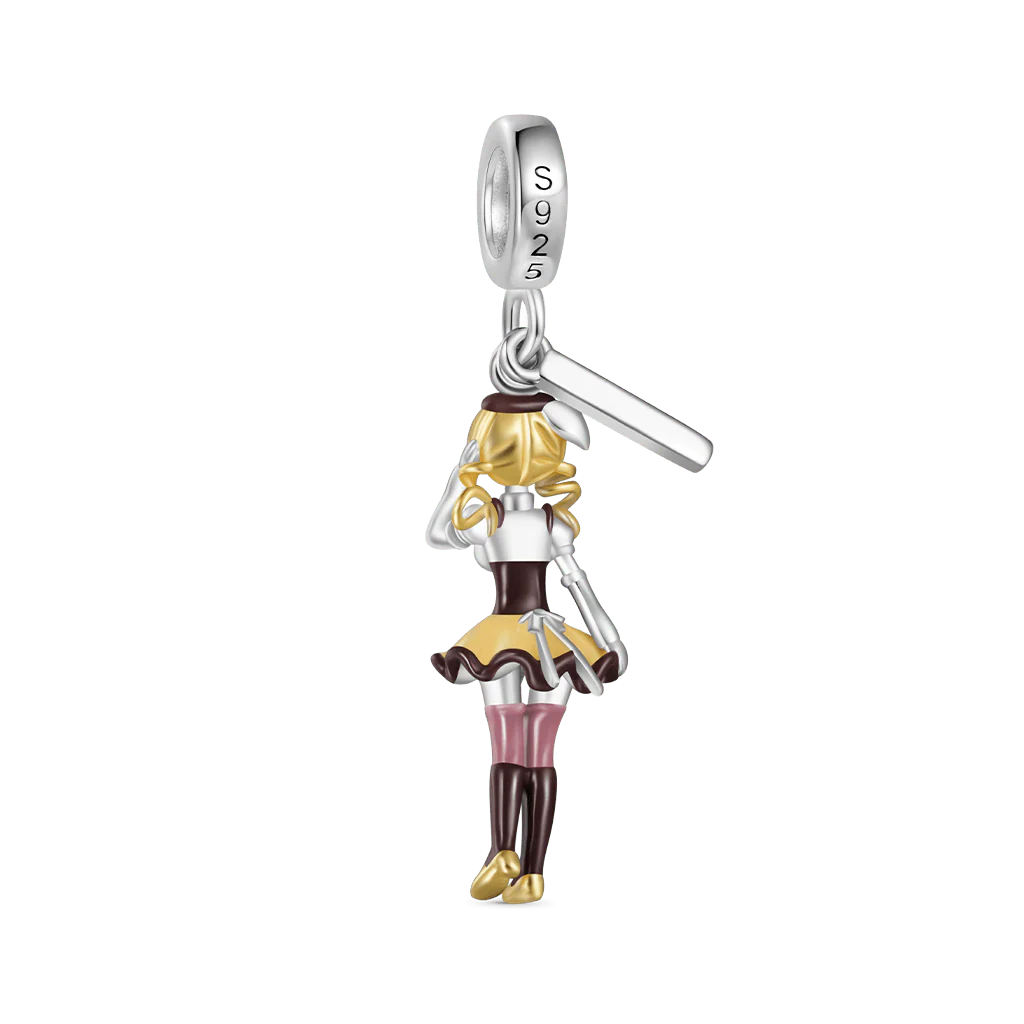 Gnoce Urok przemiany Mami Tomoe Mieszanka srebra platerowanego platyną - Image 2