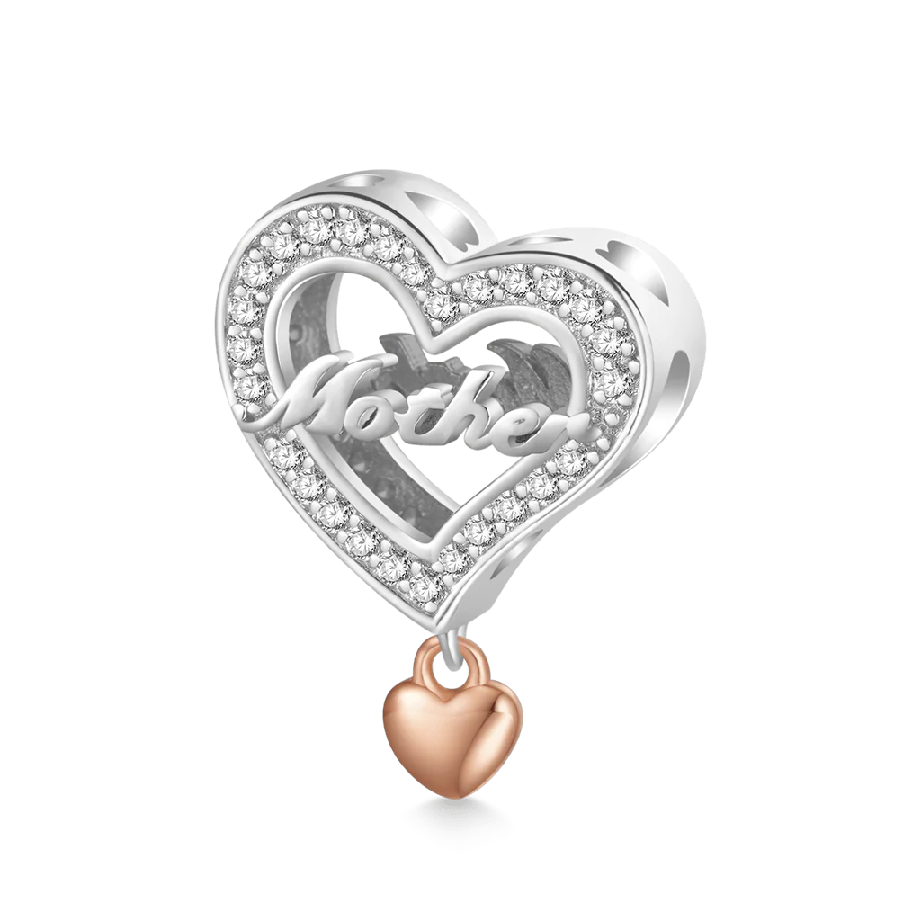 Gnoce Charms serce "Mother"