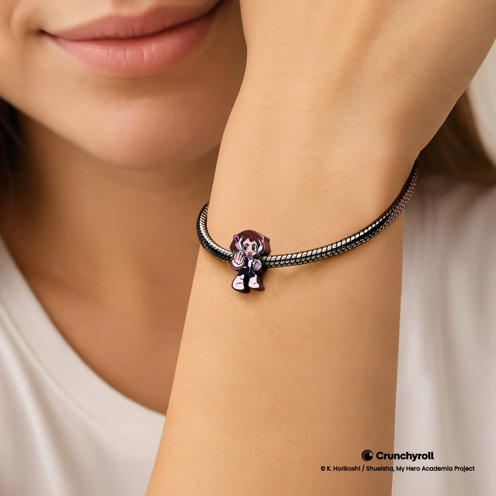 Gnoce Urok Ochaco Uraraka My Hero Academia Mieszanka srebra platerowanego platyną - Image 2