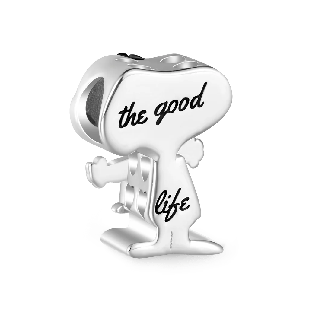 Gnoce Peanuts Snoopy Charms w paski z krótkim rękawem - Image 3