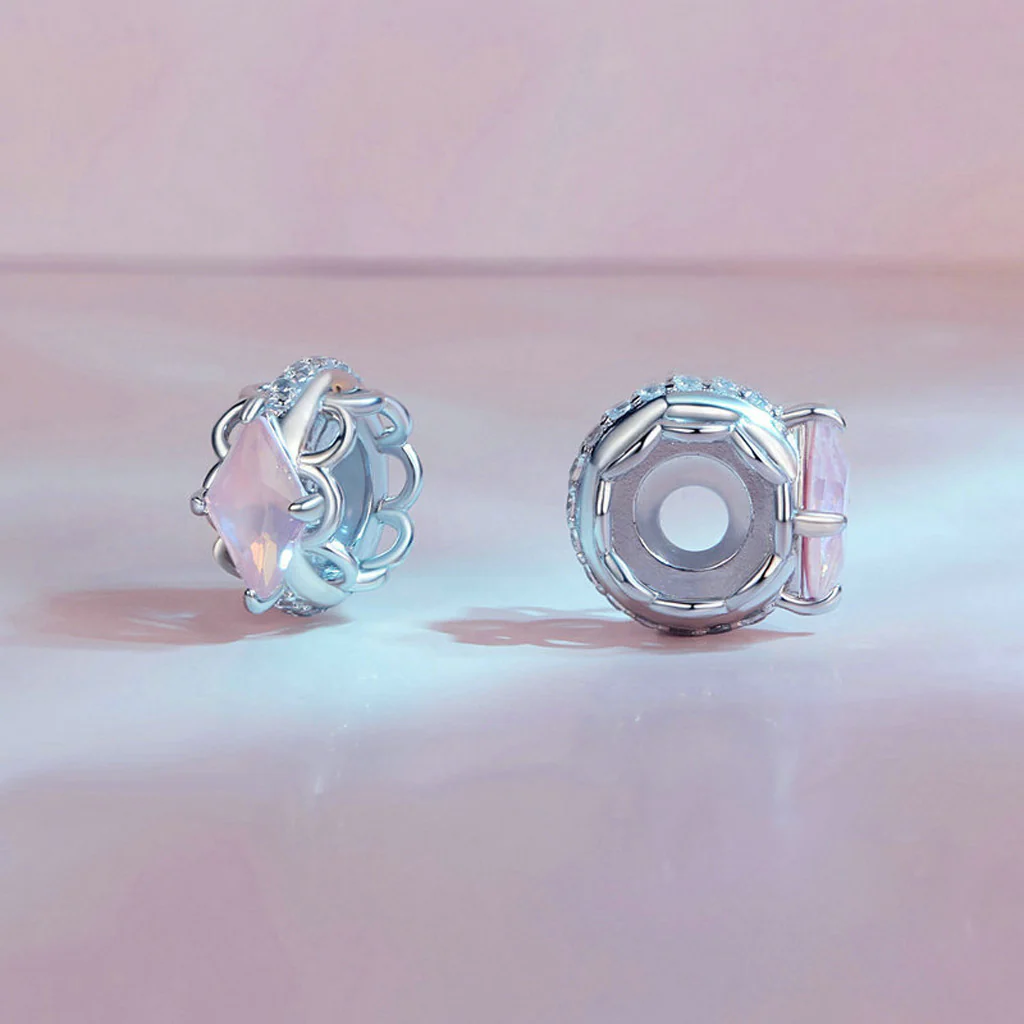 Gnoce Charms Różowy koronkowy Separator - Image 2