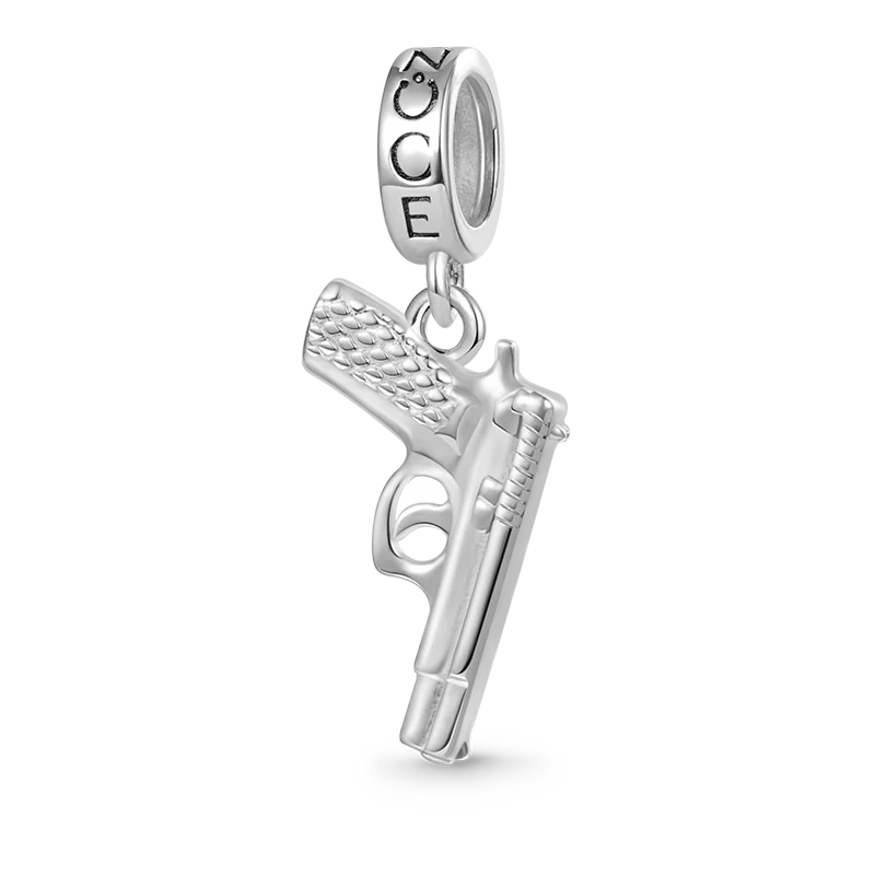 Gnoce Charms-zawieszka Pistolet kulowy
