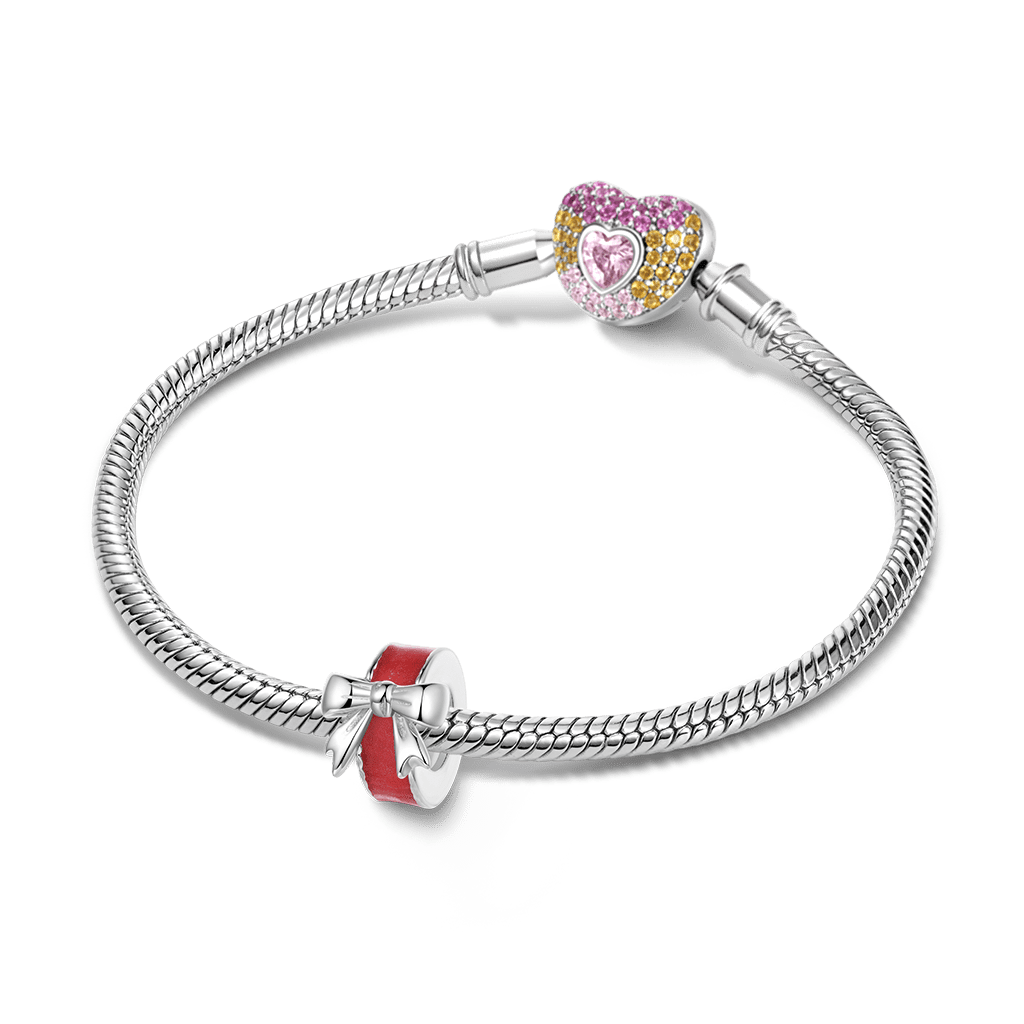 Gnoce Charms Czerwona Kokardka Stoper - Image 3