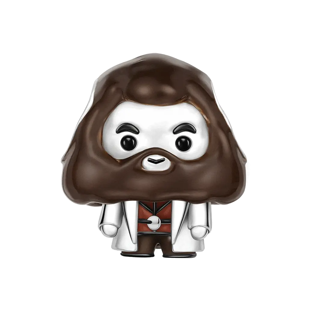 Gnoce Charms Rubeus Hagrid Harry Potter Mieszanka srebra platerowanego platyną