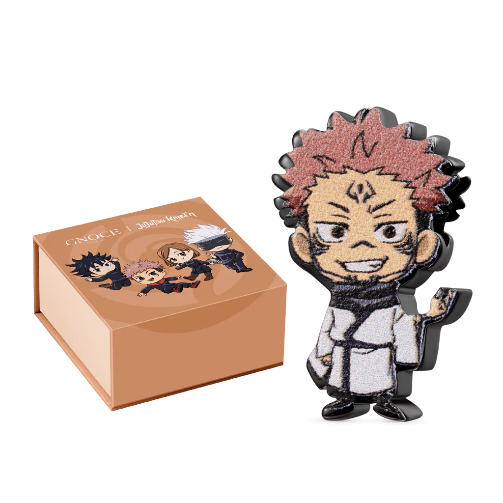 Gnoce Jujutsu Kaisen - Urok Ryomen Sukuna Mieszanka srebra platerowanego platyną - Image 3