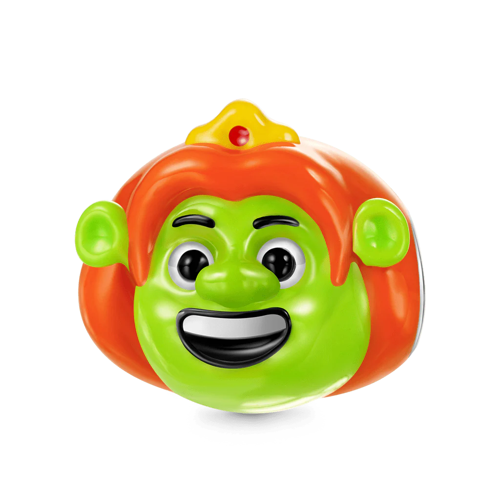 Gnoce Charms z głową księżniczki Fiony ze Shreka