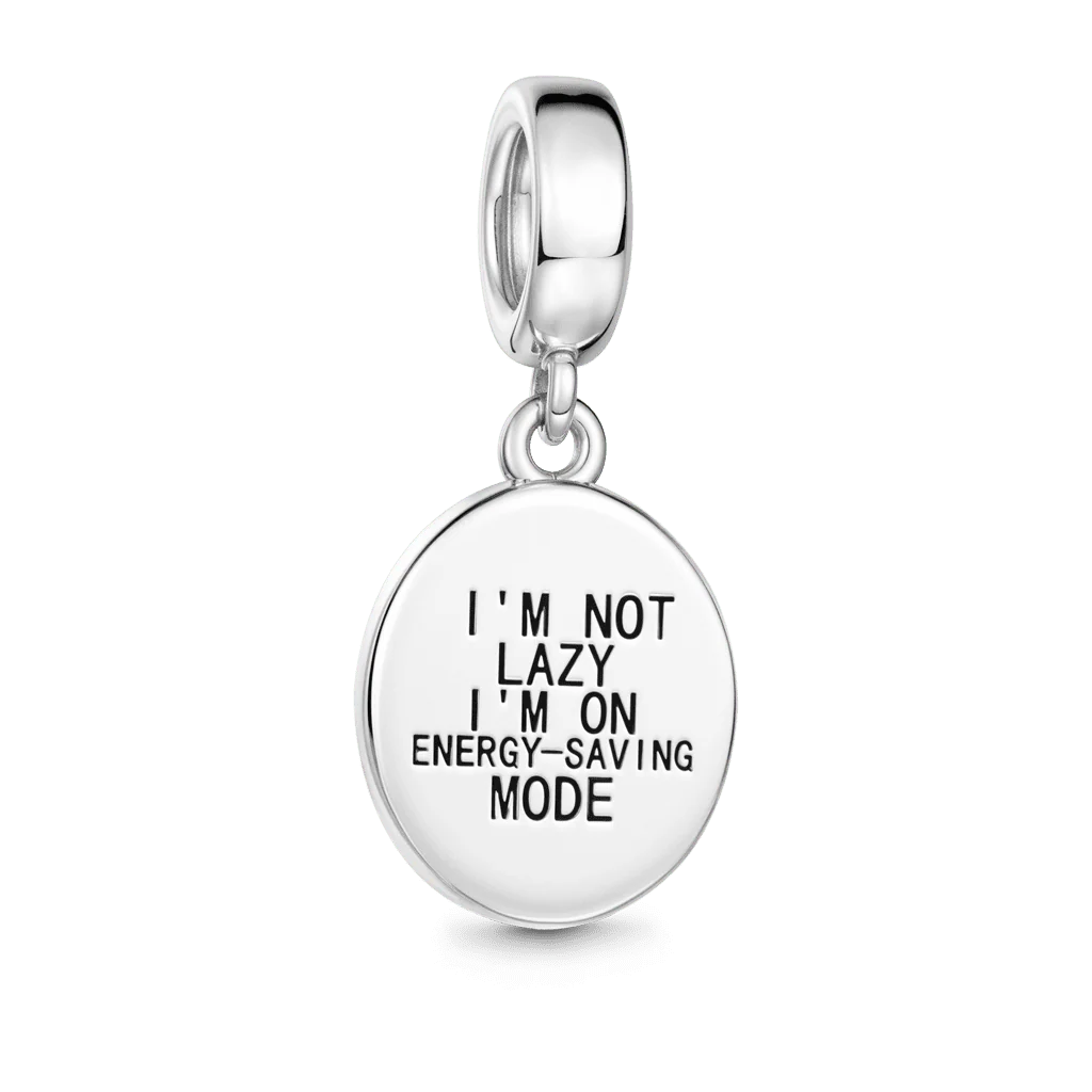 Gnoce Amulet leniwca, Mieszanka srebra platerowanego platyną - Image 5