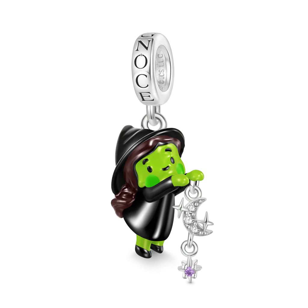 Gnoce Zawieszka Wicked Elphaba z zieloną skórą